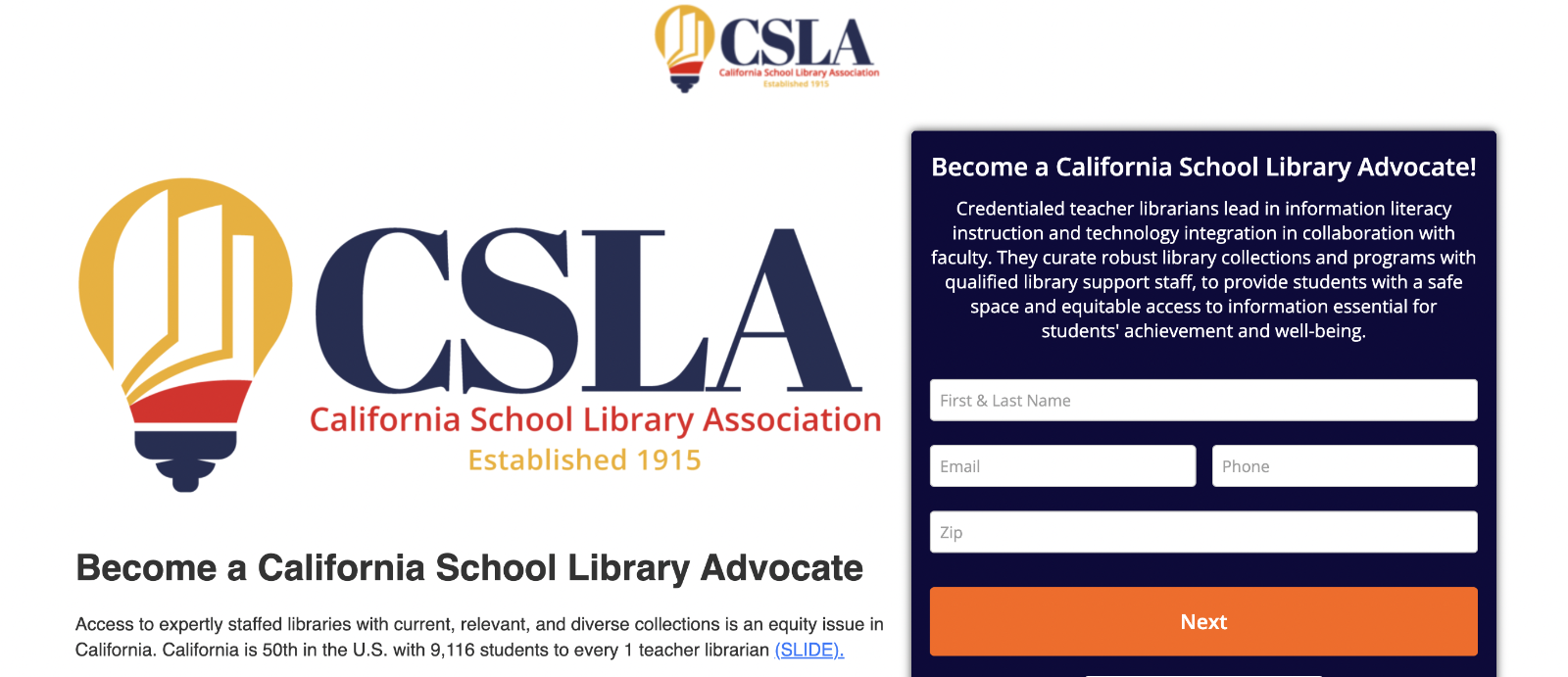 Become a California School Library Advocate